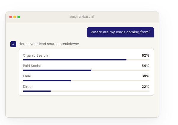 Markbase product screenshot